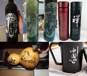 黔西南布依族苗族自治州贞丰县酒瓶葫芦工艺品激光雕刻机